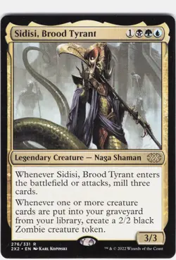 Sidisi, Brood Tyrant #276 Double Masters Regular Rare *Buy 2 Get 1 - Image 1