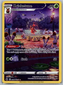 Kricketune GG02/GG70 - Galarian Gallery - NM - Crown Zenith - Pokemon TCG - Image 1