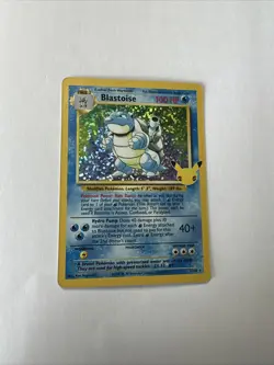 Pokemon TCG Blastoise 2/102 Celebrations Classic Collection Holo English - Image 1