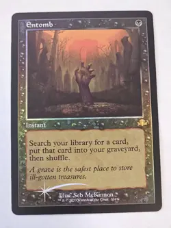 MTG - Entomb FOIL Retro Frame - Dominaria Remastered - Image 1