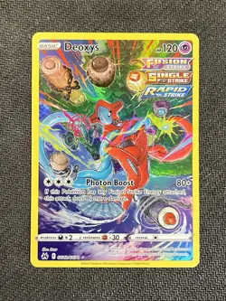 Pokemon Deoxys GG12/GG70 Galarian Gallery Crown Zenith Holo Near Mint - Image 1