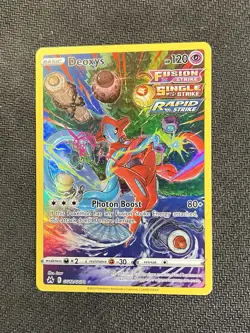 Pokemon Deoxys GG12/GG70 Galarian Gallery Crown Zenith Holo Near Mint - Image 3