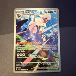 Silvally 095/084 Illustration Rare Pokemon TCG Pitch Black IR Full Art NM ME05 - Image 1
