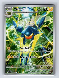 Vikavolt 230/217 Illustration Rare Pokemon Ascended Heroes Holo NM/M - Image 1