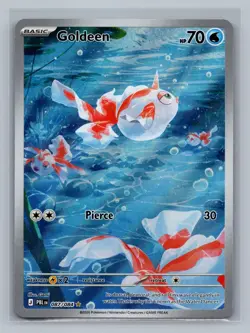 Goldeen 087/084 Illustration Rare Pokemon Pitch Black Holo NM/M - Image 1