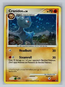 Cranidos DP07 P Pokemon Diamond and Pearl Promos MP Holo - Image 1