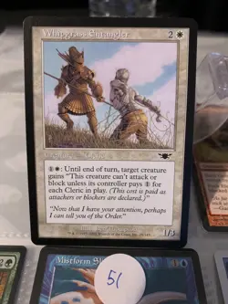 Magic the Gathering MTG Whipgrass Entangler (26) Legions LP - Image 1