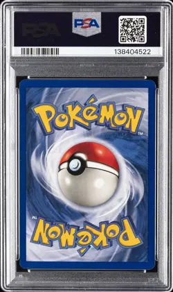 1999 POKEMON BASE SET UNLIMITED #1 ALAKAZAM-HOLO PSA 8 - Image 2
