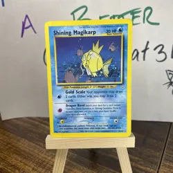 ✨ Shining Magikarp 66/64 Neo Revelation Holo Pokemon 2001 ✨ - Image 1