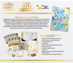 Pokemon 30th Anniversary Celebration Elite Trainer Box ETB Ships 9/16 PRESALE - Image 3