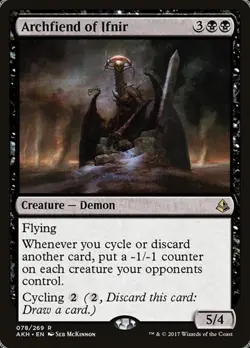 Archfiend of Ifnir Amonkhet LP MTG - Image 1