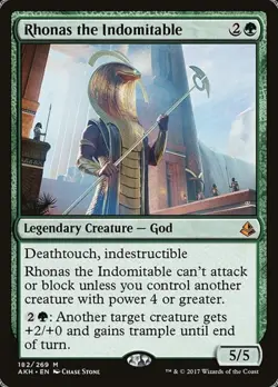 Rhonas the Indomitable Amonkhet LP MTG - Image 1