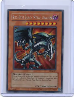 Yu-Gi-Oh TCG: Prismatic Secret Rare Red-Eyes Black Metal Dragon FMR-001 - Image 1
