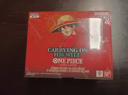 One Piece Card Game OP-13 Carrying on His Will Box ENG SEALED - Image 1