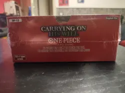 One Piece Card Game OP-13 Carrying on His Will Box ENG SEALED - Image 2