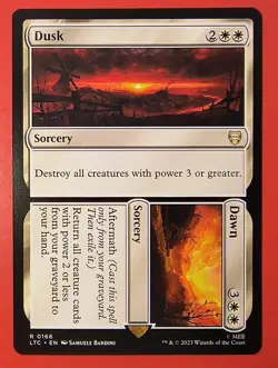 MTG, MAGIC: DUSK / / DAWN, LTC, RARE #0266 , REGULAR FINISH - Image 1