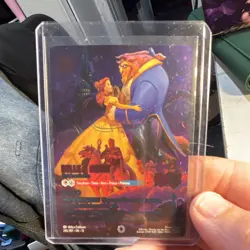 Ravensburger Disney Lorcana Belle & Beast Certain As the Sun 242/204 Iconic - Image 3