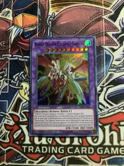 Armed Dragon Catapult Cannon - LED2-EN021 - Super Rare - 1st Edition - NM - Image 1