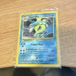 Gyarados 6/102 Base Set Unlimited Holo Rare Pokemon TCG Card 1999 English - Image 1