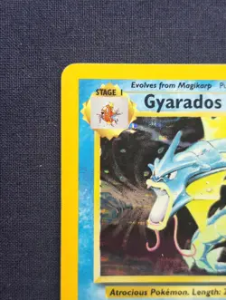 Gyarados 6/102 Base Set Unlimited Holo Rare Pokemon TCG Card 1999 English - Image 5
