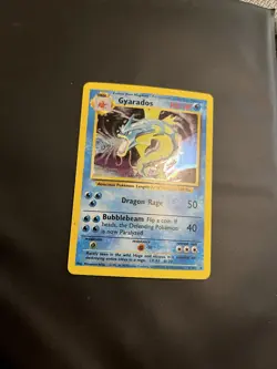 Pokemon Base Set Gyarados Holo Rare 6/102 Unlimited 1999 WOTC Vintage - Image 4