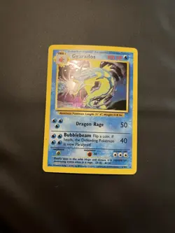 Pokemon Base Set Gyarados Holo Rare 6/102 Unlimited 1999 WOTC Vintage - Image 5