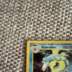 Pokemon TCG Base Set Gyarados 6/102 Holo Rare Unlimited English Wizards (1999) - Image 3