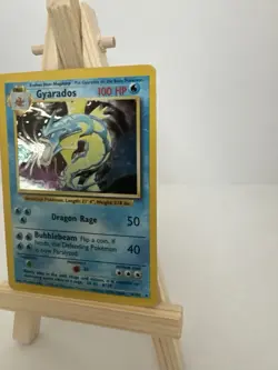 Pokemon Gyarados Holo Rare TCG Card 6/102 Base Set WOTC 1999 Unlimited Vintage - Image 4
