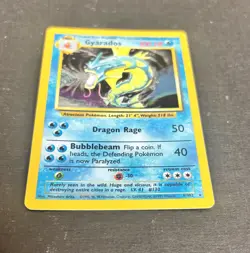 Pokemon Gyarados 6/102 Base Set Holo Rare Vintage 1999 WotC Unlimited - Clean EX - Image 2