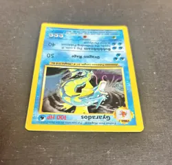 Pokemon Gyarados 6/102 Base Set Holo Rare Vintage 1999 WotC Unlimited - Clean EX - Image 3