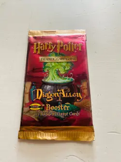(1x) Harry Potter DIAGON ALLEY Booster Pack - TCG CCG Card Game (SEALED) WOTC 76930887929 - Image 1