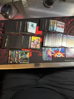 Lot Of Magic The Gathering Bulk Cards Commons And Holos Mostly Marvel If Not All - Image 1