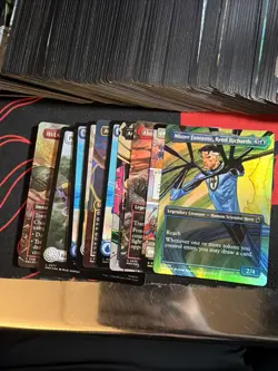 Lot Of Magic The Gathering Bulk Cards Commons And Holos Mostly Marvel If Not All - Image 2