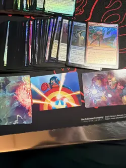 Lot Of Magic The Gathering Bulk Cards Commons And Holos Mostly Marvel If Not All - Image 3