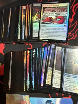 Lot Of Magic The Gathering Bulk Cards Commons And Holos Mostly Marvel If Not All - Image 4