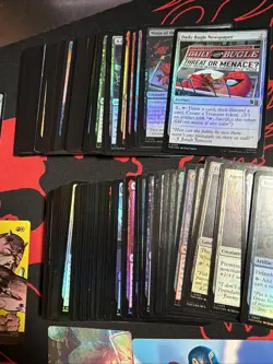 Lot Of Magic The Gathering Bulk Cards Commons And Holos Mostly Marvel If Not All - Image 5