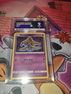Shining Jirachi 42/73 Shining Fates ACE GRADED 9 Pokemon Card English - Image 1