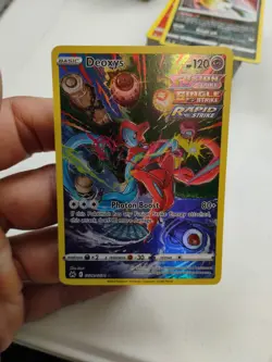 Pokemon TCG Deoxys Ultra Rare Holo Card GG12/GG70 Crown Zenith GG EN - Image 1