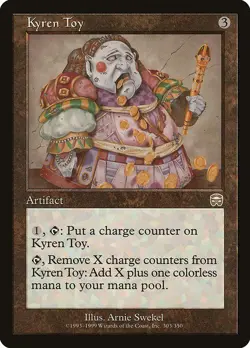 Kyren Toy 1x MtG Mercadian Masques MMQ PLAYED - Image 1