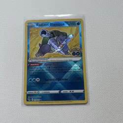 Pokemon TCG Radiant Blastoise Holo Card 018/078 - Image 1