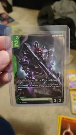 Ortega's Rick Dom GQ C+ ST06-007 Clan Unity Bonus Pack Gundam Card Game English - Image 1
