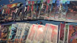 100+ Card Lot LR FOIL Bandai Gundam TCG GD03 GD04 ST09 Japanese NM Box Hits - Image 3