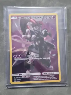 Armored Mewtwo SM228 Sm Holo Promo Pokemon TCG NEAR MINT CONDITION CARD - Image 1