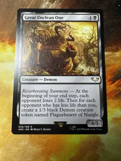 Great Unclean One - Near Mint MTG Universes Beyond: Warhammer 40K Mint - Image 4
