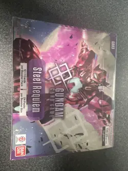 Gundam Card Game GD-03 Steel Requiem Booster Box Sealed English - Image 1