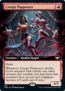 Creepy Puppeteer x1 1x Extended Art Innistrad: Crimson Vow NM MTG - Image 1