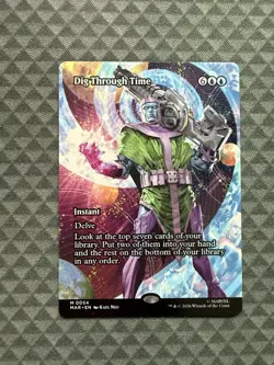 MTG Dig Through Time #0054 Borderless Mythic Marvel Universe Eternal-Legal (MAR) - Image 1