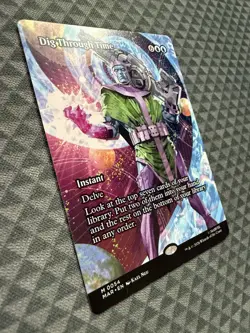 MTG Dig Through Time #0054 Borderless Mythic Marvel Universe Eternal-Legal (MAR) - Image 3