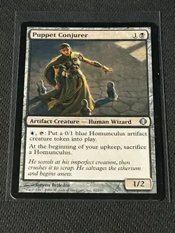 Magic the Gathering Shards of Alara Puppet Conjurer - Image 1