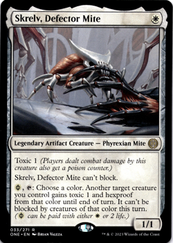 Skrelv, Defector Mite Phyrexia All Will Be One Regular NM MTG - Image 1